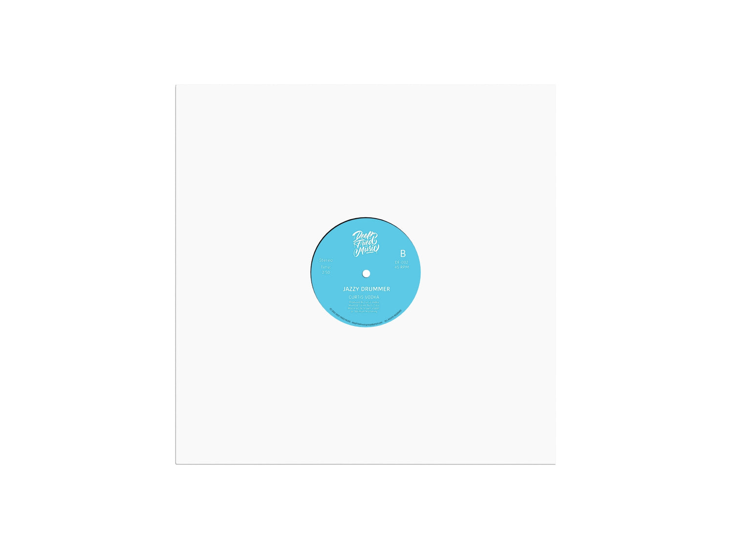 Curtis Vodka - Homeless Funk / Jazzy Drummer - 7"
